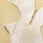 Sexy White Pink 3D Flower One Piece Swimsuit Skirts Sets Women Hollow Out Backless Thong Bikini Beach Bathing Suit Swimwear 2026