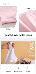 4Pcs Women's Cotton Seamless Briefs Intimates Women Sexy Panties Solid Color Breathable Underwear Female Low Waist Soft Lingerie