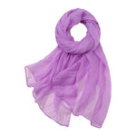 Solid Color Chiffon Scarf Fashionable Lightweight Neck Scarf For Women Summer Neck Sun Protection Silk Scarf Shawl 170*70cm