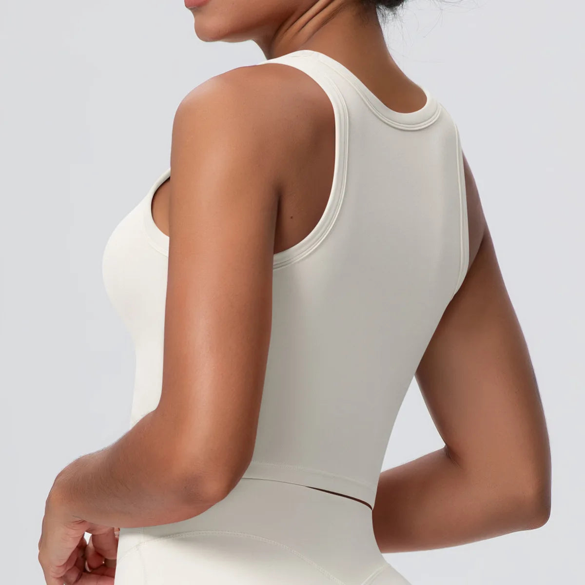 Sports Bra Women's Yoga Bra Fixed Chest Pad Gym Vest Shock-proof Workout Tops Yoga Clothes U-shaped Back Workout Fitness Running