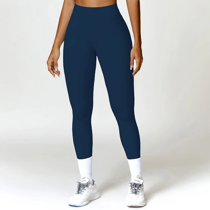 Hearuisavy Summer Scrunch Gym Leggings Woman Workout Pants Female Running Tights Push Up Yoga Pants High Waist Sports Leggings