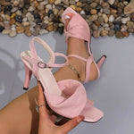 Women High Heels Sandals Comfortable Shoes for Women Lightweight Heel Casual Elegant Sandals 2026 New Trend Summer Sexy Fashion