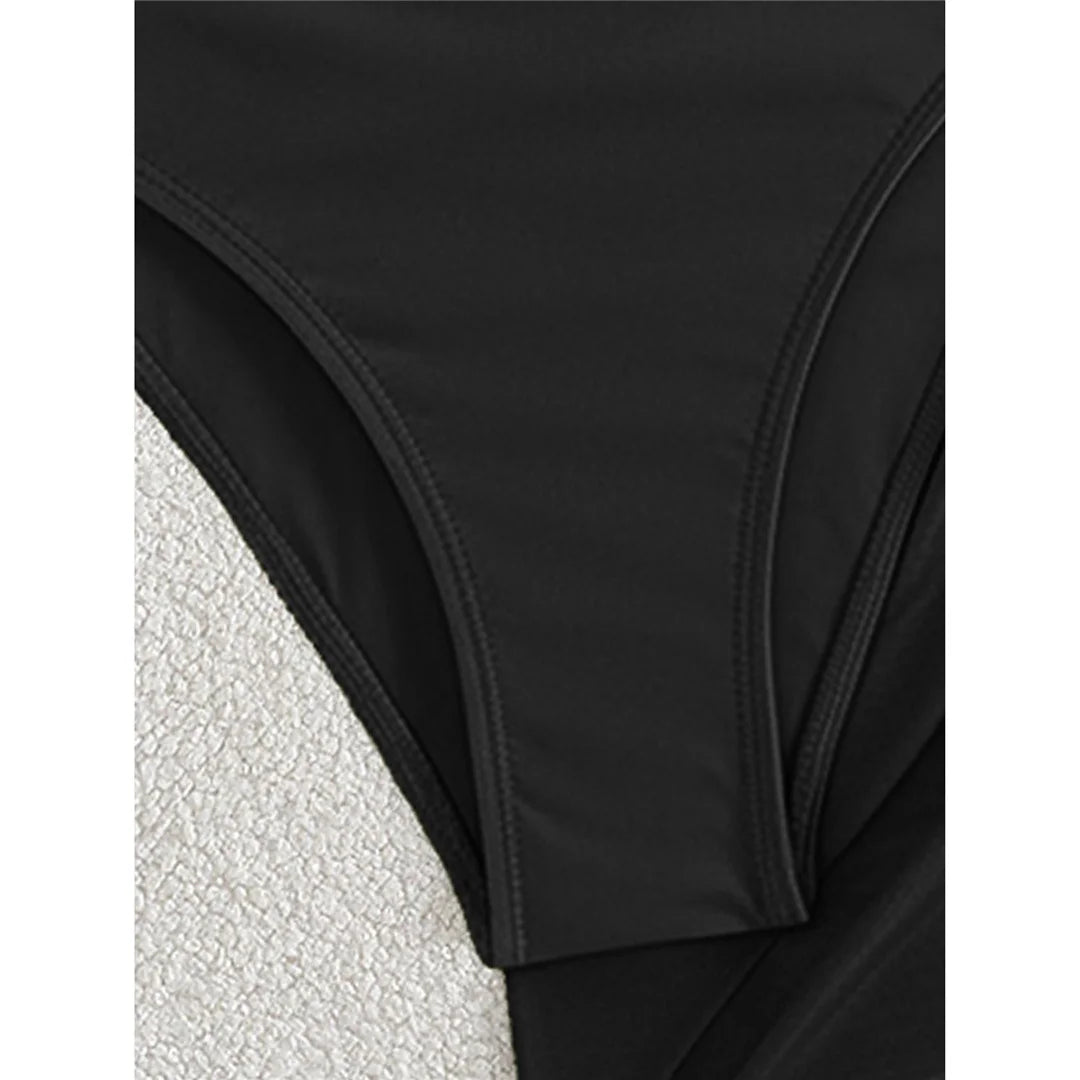 XS - L 6 Colors With Skirt Cut Out Women Swimwear Bandeau Metal Ring Bather Bathing Suit Swim One Piece Swimsuit Female K8108
