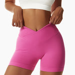 Summer Seamless High Waist Yoga Shorts Elasticity Sports Leggings Women Breathable Cycling Shorts Buttock Lift Gym Shorts Women