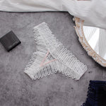 Thin Sexy Girls Panties Lace G String Seamless Women Briefs Thong Hollow Out Underwear Transparent Female Low Waist Lingerie