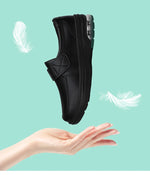 Platform White Shoes Women Casual Comfortable Light Nurse Work Shoes Fashion Slip on Non-slip Loafers Chaussure Femme