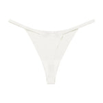 Ice Silk Seamless Women Thong Low Waist Sexy G String Quick Drying Panties Simple Underwear Traceless Thin Sports Yoga Briefs