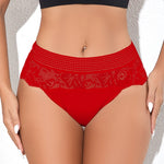 3pcs/pack Low Waist Floral Women's Panties Sexy Elegant Lady Briefs Underwear Fashion Style Breathable Comfort Female Underpants