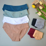 2Pcs/Set Cotton Panties For Women Briefs Low Rise Seamless Underwear Female Underpants Comfort Sexy Lingerie M-XL