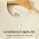 Wool Silk Thermal Underwear Set Double-sided Cashmere Long Velvet Fleece Plus Cashmere Thick Autumn Winter for Men Women Warm Un