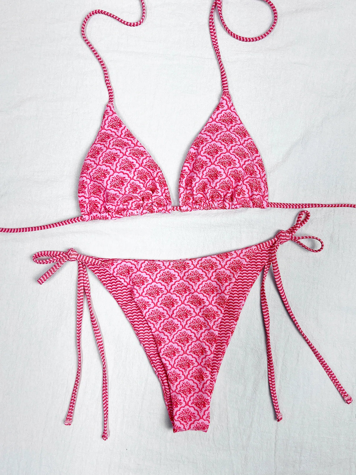 Sexy Swimsuit Women's Bikinis Swimwear WomanBathing Suit 2 Piece Triangle Bikinis Sets Beach Dress Wear Cover Up Beachwear