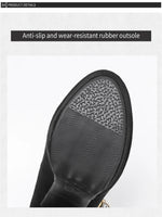 2026 Plus Size 43 Elegant Black Ankle Strap Platform Pumps Sexy Spike High Heels Shoes Women Classic Apricot Office Lady Shoes