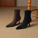 Vintage Thick Heel Women Knee High Boots Fashion Ladies Belt Buckle Knight Long Booties botas de inverno feminina