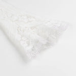 Off Shoulder White Lace Party Dress Flare Sleeve Bowknot Party Maxi Dress Sexy Elegant Summer Bodycon Vestidos Embroidery Robe