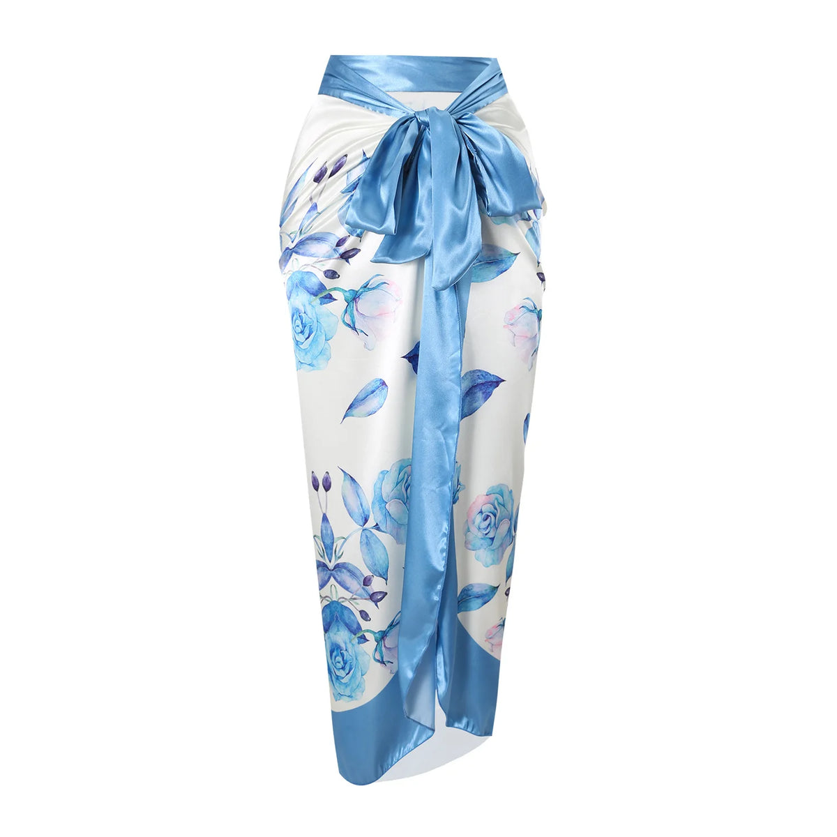 Womens One Piece Swimsuit with Cover Up Print Skirts Beachwear Female Swimwear 2025 Flower Print Bathing Suits for Women Holiday
