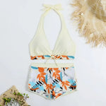 Sexy High Waist Bikini Shorts 2026 Women Swimsuit Two Piece Swimwear Female Bikinis Set Sports Bathing Suits Brazilian Biquini