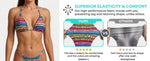 2026 Letters Print Colorful Micro Mini Thong Bikini Women Swimwear Female Swimsuit Two-pieces Bikini Set Bathing Suit Swim Lady