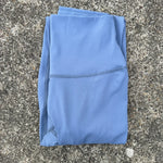 Solid Color Back Waist Pocket High Waist Yoga Legging Women Sport Cropped Pants Butter Athletic Gym Comprehensive Training Jog