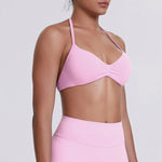 Hearuisavy Sports Bra Woman Gym Tops Sportswear Female Underwear Yoga Clothes Breathable Fitness Crop Top Push Up Workout Bras