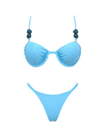 2026 Trendy Swimwear – Chic Vintage-Inspired Bikini with Pastel Flowers Perfect for Beach Wear and Pool Parties Summer Getaways