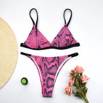 New Micro Bikinis Push Up Women Swimsuits Sexy Swimwear Brazilian Bikini Set Halter Biquini Patchwork Swimsuit Summer Beachwear