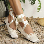 2026 y2k Block High Heels Summer Vintage Black Satin Pink Lolita Mary Janes Shoes Women Sweet Cross-tied Ballet Pumps Footwear