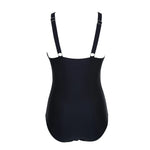 2024 Sexy One Piece Swimsuit Women Mesh Strappy Plunge Swimwear Tummy Control Bathing Suits Beach Wear Monokini Swimming Suit