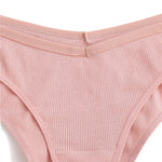 3Pcs/set Cotton Panties Women M-4XL Low Waist Underwear Plus Size Briefs Ladies Comfortable Underpants Female Panties Lingerie