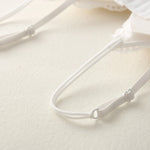 Lace Bra Women Non-wire Bralettes Small Cup Push Up Bras Backless Sexy Lingerie French 1/3 Cup Underwear Female Padded Brassiere