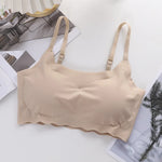 2Pcs/Set Push-Up Bras For Women Tube Top Seamless Underwear No Steel Ring Soft Support Bra Female Breathable Sexy Lingerie