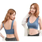 Women Crop Tops Female Tank Top Seamless Underwear Sexy Lingerie Sport Fitness Bra Top Wireless Padded Camisole
