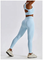 Yoga Set Seamless Women's Sportswear Workout Clothes Athletic Wear Gym Legging Fitness Bra Crop Top Sports Suits High Quality