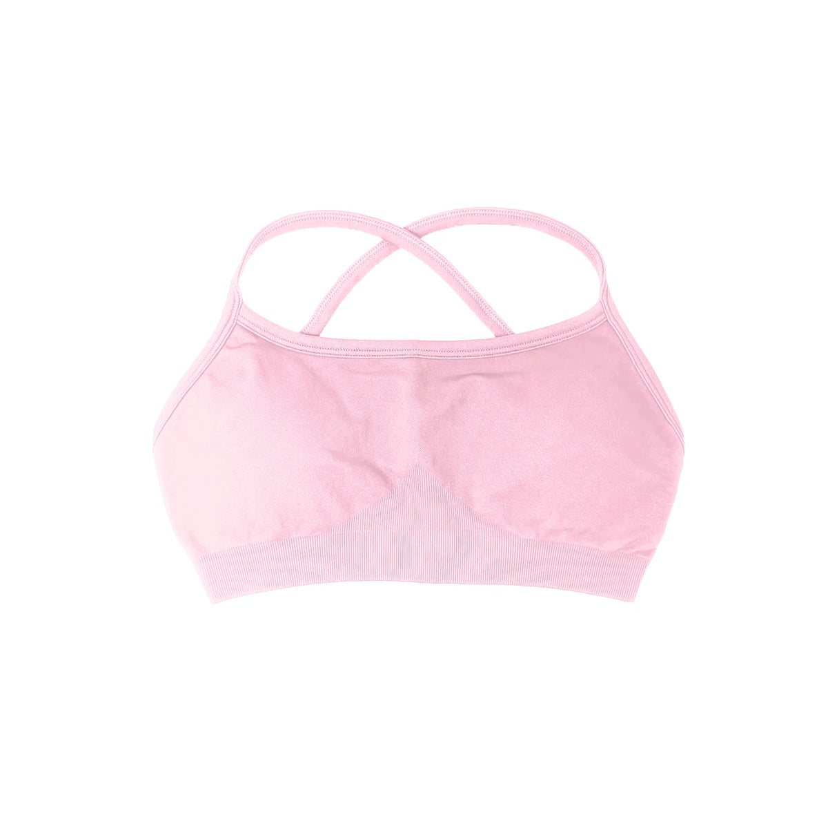 NCLAGEN Sports Bra Seamless Yoga Top Women Fitness Article Gym Active Wear Back Cross Workout Push-up Fitness Running Underwear