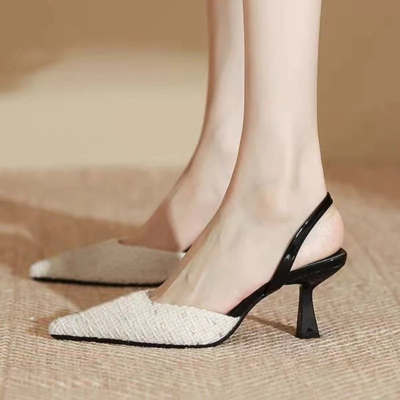 Sandals Summer Fashion New Single Shoes 2026 Spring Style Women's High Heels