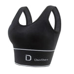 Sports Vest Women Gather Without Steel Ring Shockproof Underwear, Tube Top, Outer Wear, All-match U-shaped Beautiful Back, Big