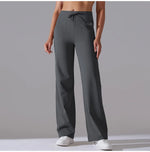 New Yoga Straight Leg Sweatpants Straight Leg Women's Loose Tracksuit Pants Wide Leg Outdoor Gym Running Casual Tracksuit Pants