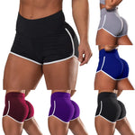 Women Gym Fitness Tight-Fitting Yoga Shorts Sexy Elastic Sports Running Tight Hip Lifting Shorts Girls Casual Sports Short Pants