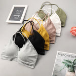 Lace Bra Top Sexy Lingerie Backless Bras for Women Comfort Bra Top Seamless Underwear Crop Top