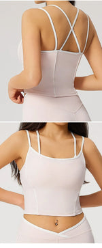 Sports Bra High Lmpact Sports Bra Women Sexy Yoga Fitness Top Workout Sports Underwear Push-Up Bra Sportswear Sports Top Female