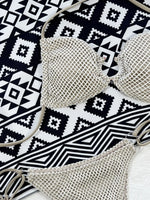 Bikini 2026 Sexy Mesh Halter Swimwear Swimsuit Women Net Bikinis Set Bathing Suit Beach Bikini Female Push Up Metal Hoop Decor