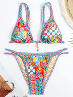 Floral Printed Bikinis 2026 Brazilian Bikini Women Swimwear Female Swimsuit Two-pieces Bikini Set Bathing Suit Swim Beach Wear