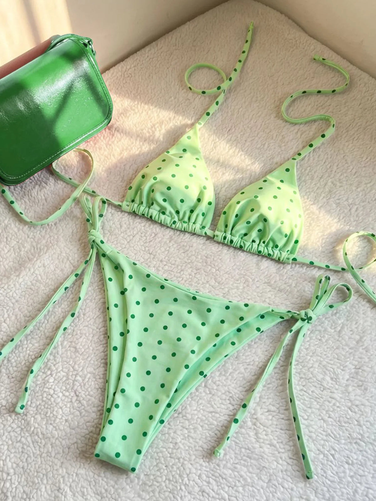 Sexy Swimsuit Women's Bikinis Swimwear WomanBathing Suit 2 Piece Triangle Bikinis Sets Beach Dress Wear Cover Up Beachwear