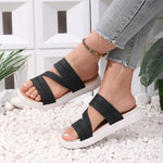 Women's Summer 2026 NewFashion Knitted Lightweight Beach Slippers Women Sandals Ladies Shoes