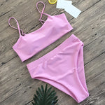 Women Swimwear Push Up Brazilian Swimsuit Mujer BiquiniSexy Bikini Set High Waist Bikinis Bathing Suits Beach Bikini for Female
