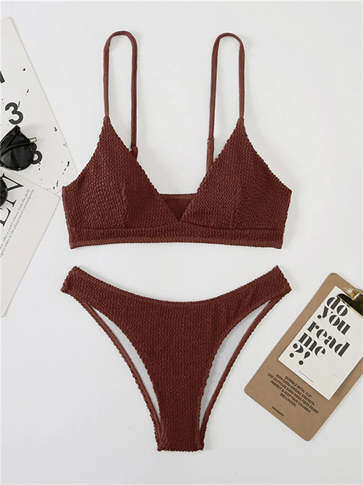 Sexy Extreme Micro Bikini Set 2024 Women White Black Wave V Neck Push Up Thong Swimsuit Beach Bathing Suit Two Piece Swimwear