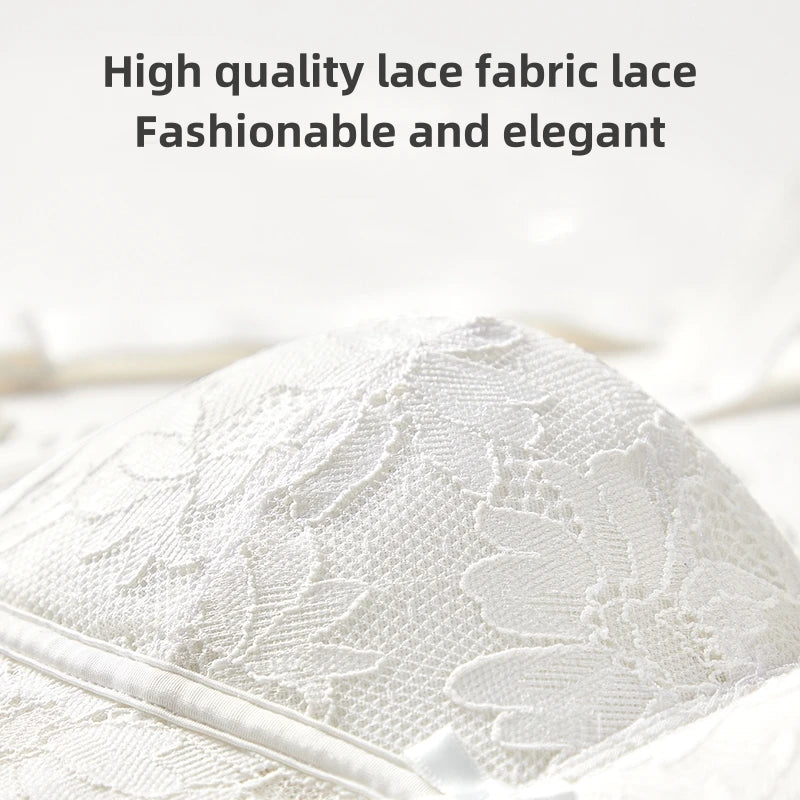 4/4 Cotton Cup Big Chest Appears Small Undercover for Underwire Bra Lightweight Breathable Seamless and Soft Support OW6059