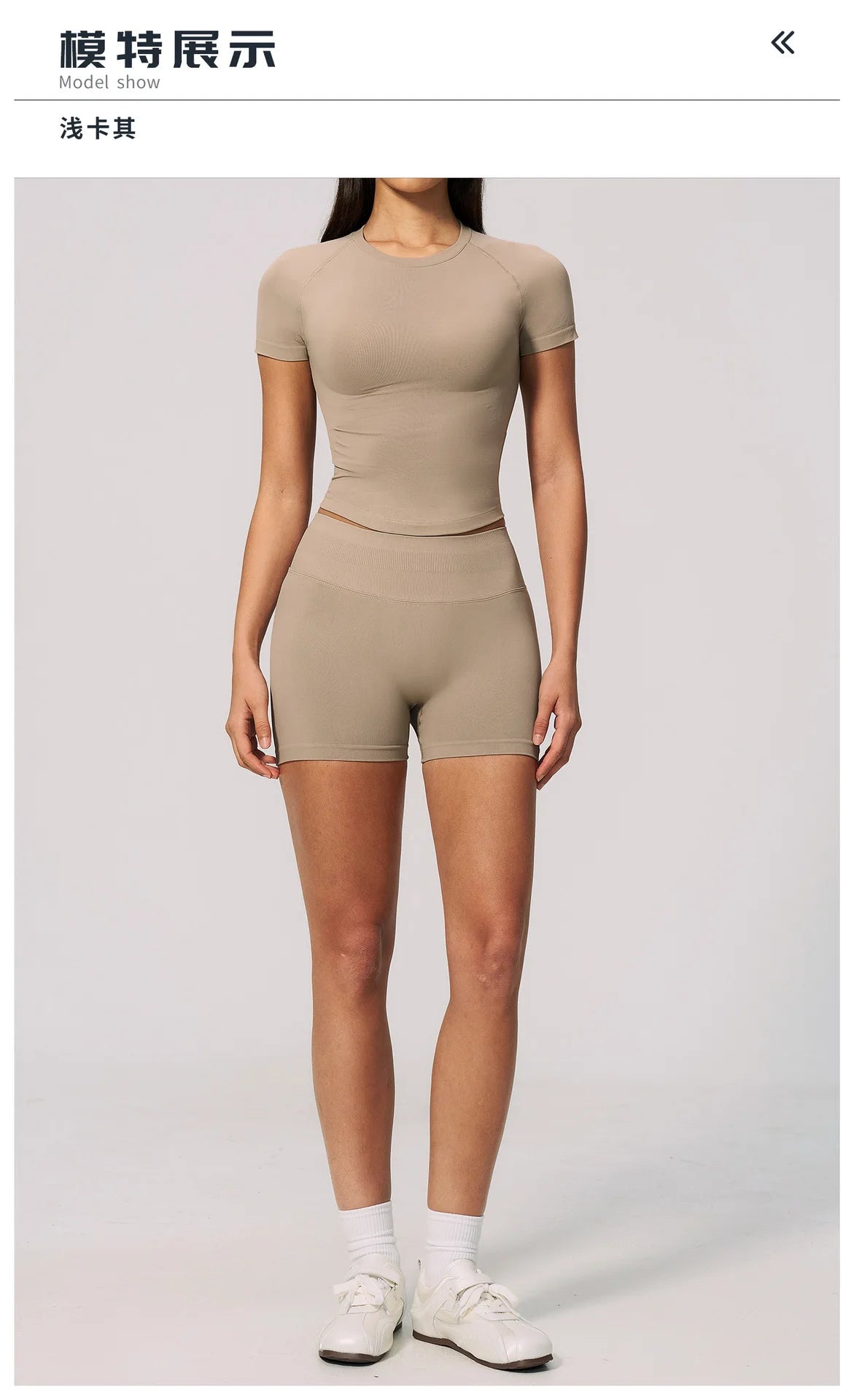 Seamless Yoga Sets Women Short Sleeve O Neck Slim Sports T Shirts Gym Outfits Abdominal Compression Shorts Running Fitness Suit