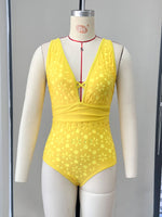 2026 High Quality One Piece Swimsuit Floral Ruffle Printed Push Up Women Bikini Set Swimwear Slimming Bathing Suit Beach Wear