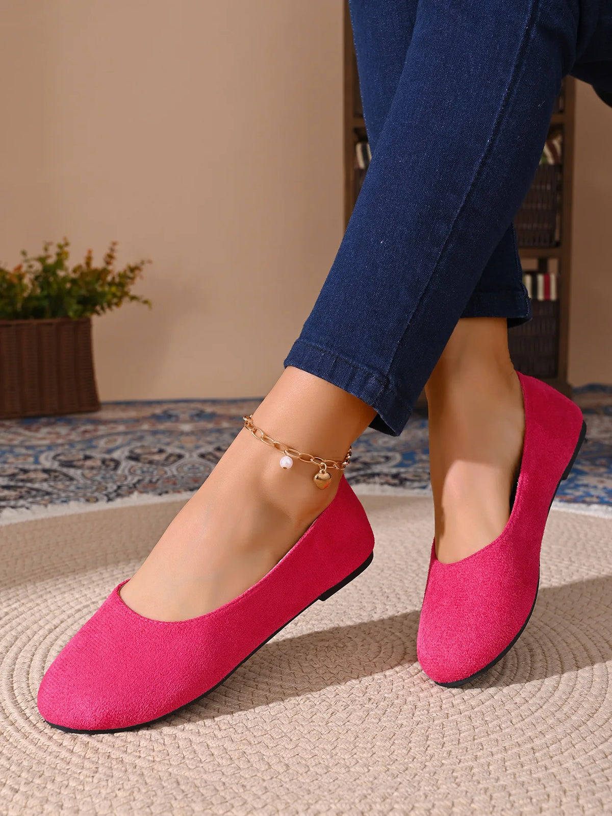 Women Flats Shoes Comfortable Knit Ballet Flat Shoes Women Casual Slip on Loafers Office Boat Sneakers Women Zapatos De Mujer