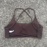 Solid Color Tight Comprehensive Training Women Fitness Bra Cross Back Yoga Underwear Gym Sport Top Hollow Back Push Up Chest Pad